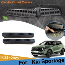 For Kia Sportage 2023 Accessories NQ5 2024 2025 Car Air Vent Outlet Covers Protectors Anti Debris Dust Mesh Anti-blocking