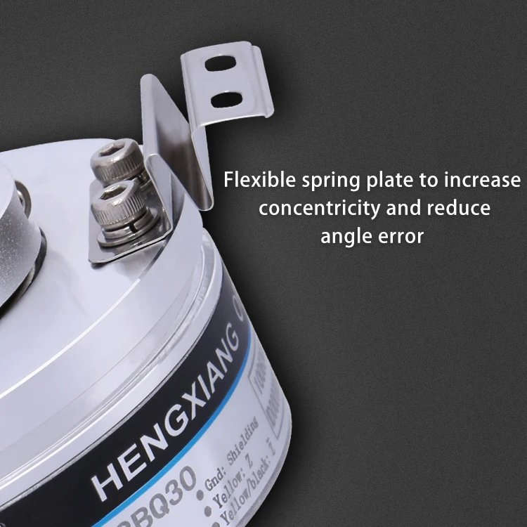 GOOD Hot Sale Hengxiang KS76 Incremental Rotary Encoder 2048ppr Sin/Cos 30mm Hollow Shaft IP50 Protection CE Certified