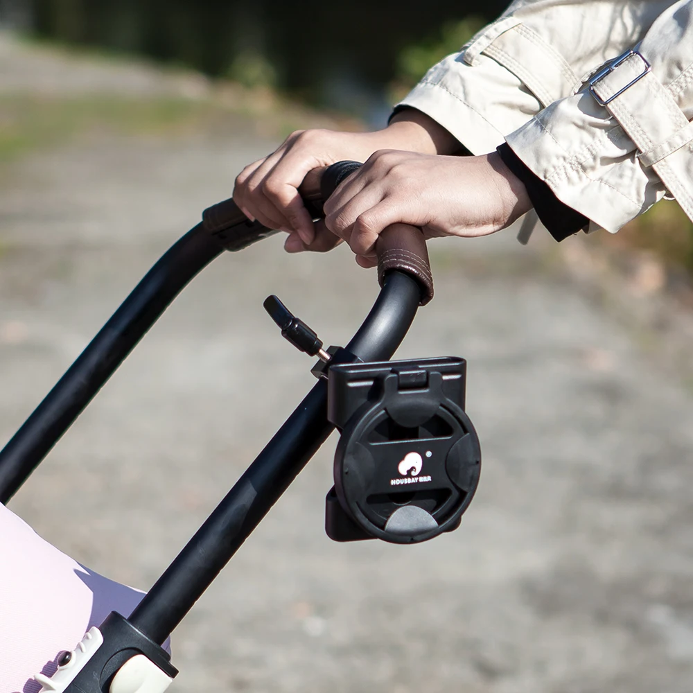 Faltbarer Getränke halter für Kinderwagen Telefon halter Universal Kinderwagen Kinderwagen Zubehör Baby Flaschen halter geeignet außerhalb der Reise – Detail 1