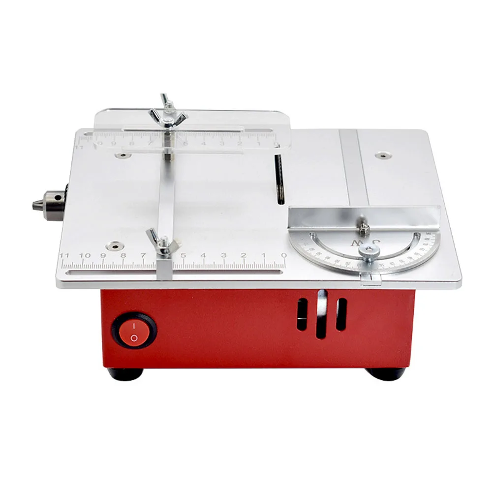 Mini Multifunctional Saw Desktop Table DIY Wood Cutting Tool Bench Lathe 2024