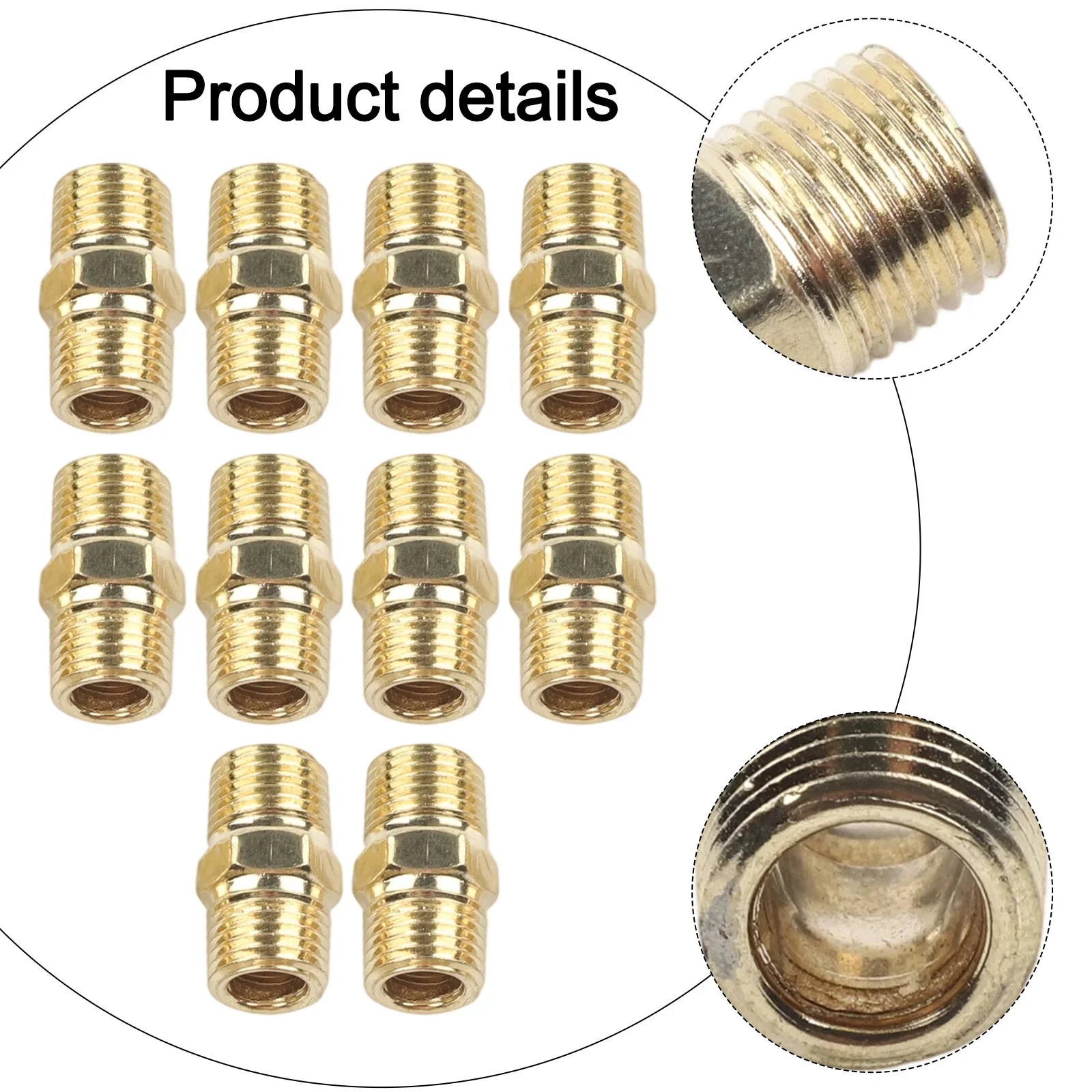 Compressor Fittings Air Line Hose Connector Air Compressor Setup For Air And Water Quick Connector Suitable For Oil