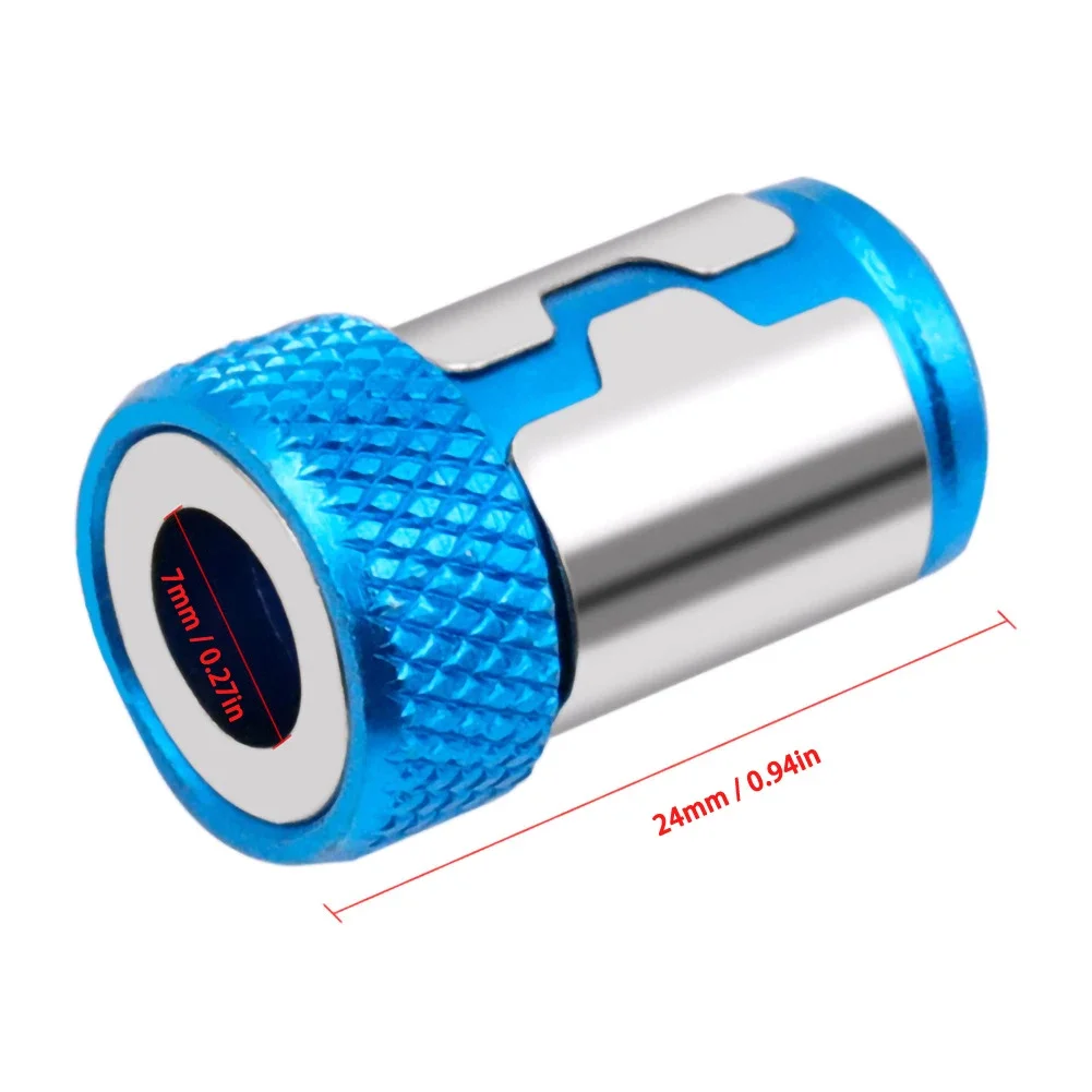 1PCS Universal Magnetic Ring Alloy Magnetic Ring Screwdriver Bits Anti-corrosion Strong Magnetizer Drill Bit Magnetic Ring