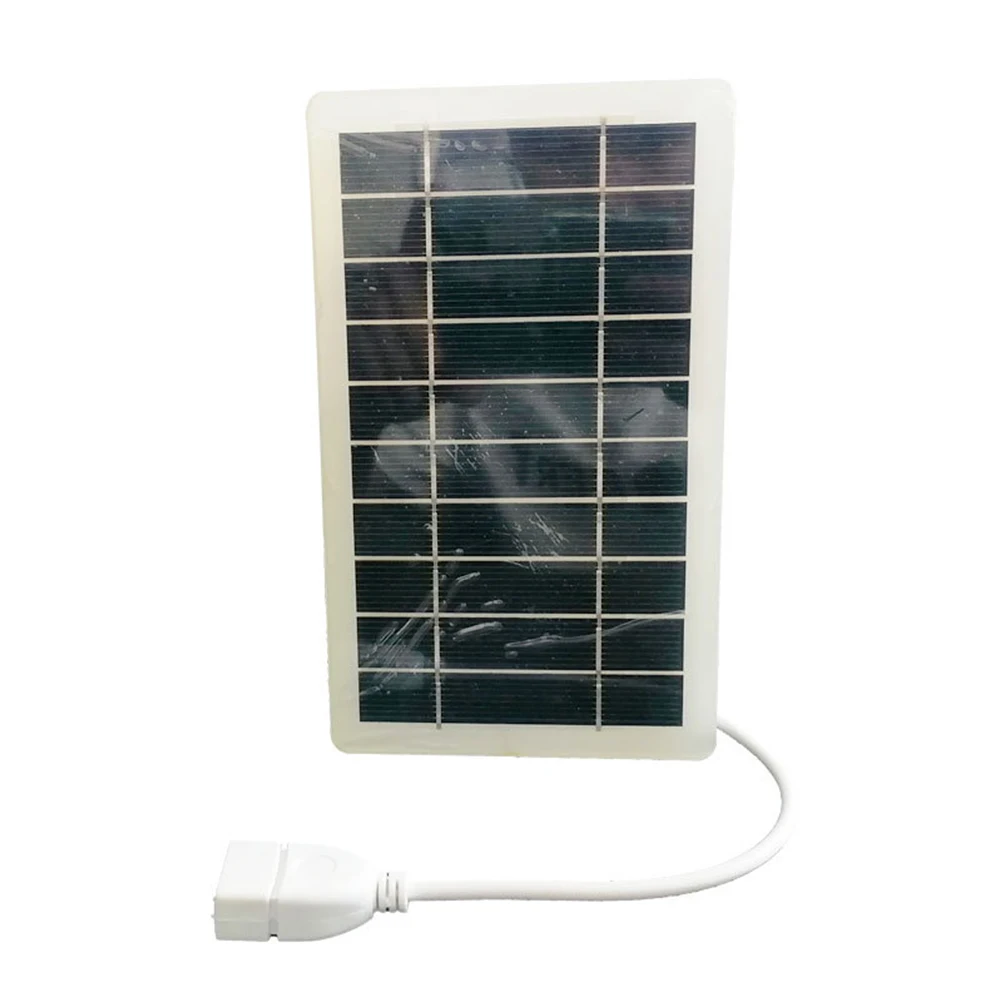 

1pcs 2W 5V Solar USB Charger Solar Panel Portable Polysilicon Panel For Camping Outdoor Adventures Power Equipment Accessories