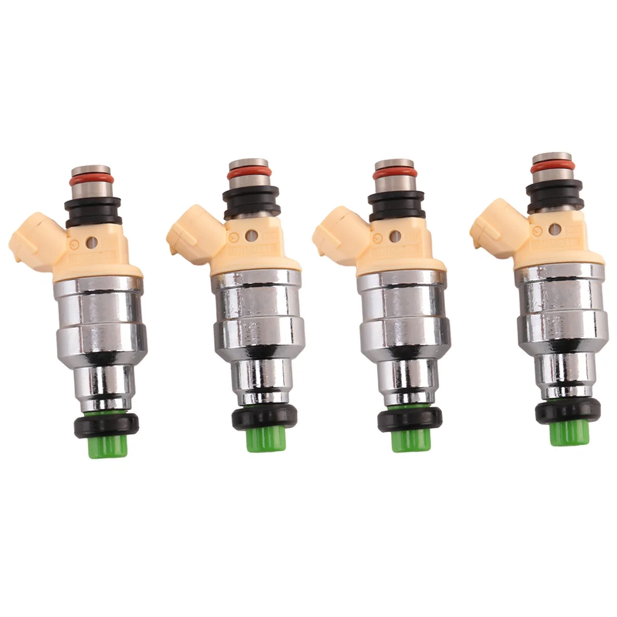 4PCS Auto Parts Fuel Injector Valve INP-081 for Mazda B2200 2.2L I4 1990-1993 INP081 INP-081 F2GB-13-250