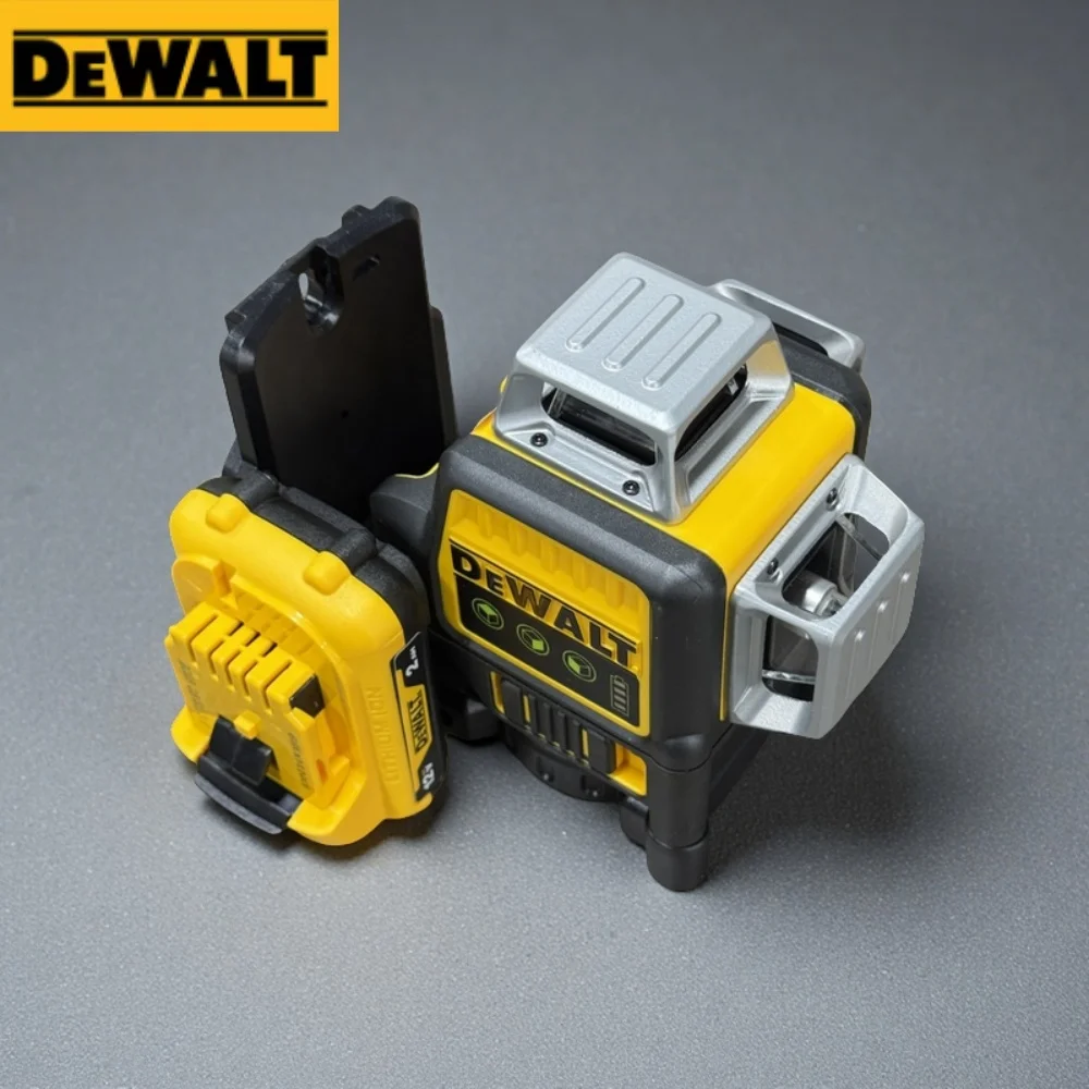 2025 nuevo Dewalt DW089LG 12 líneas 3 lados * 360 grados Vertical 12V batería de litio nivel láser medidor verde Horizontal al aire libre