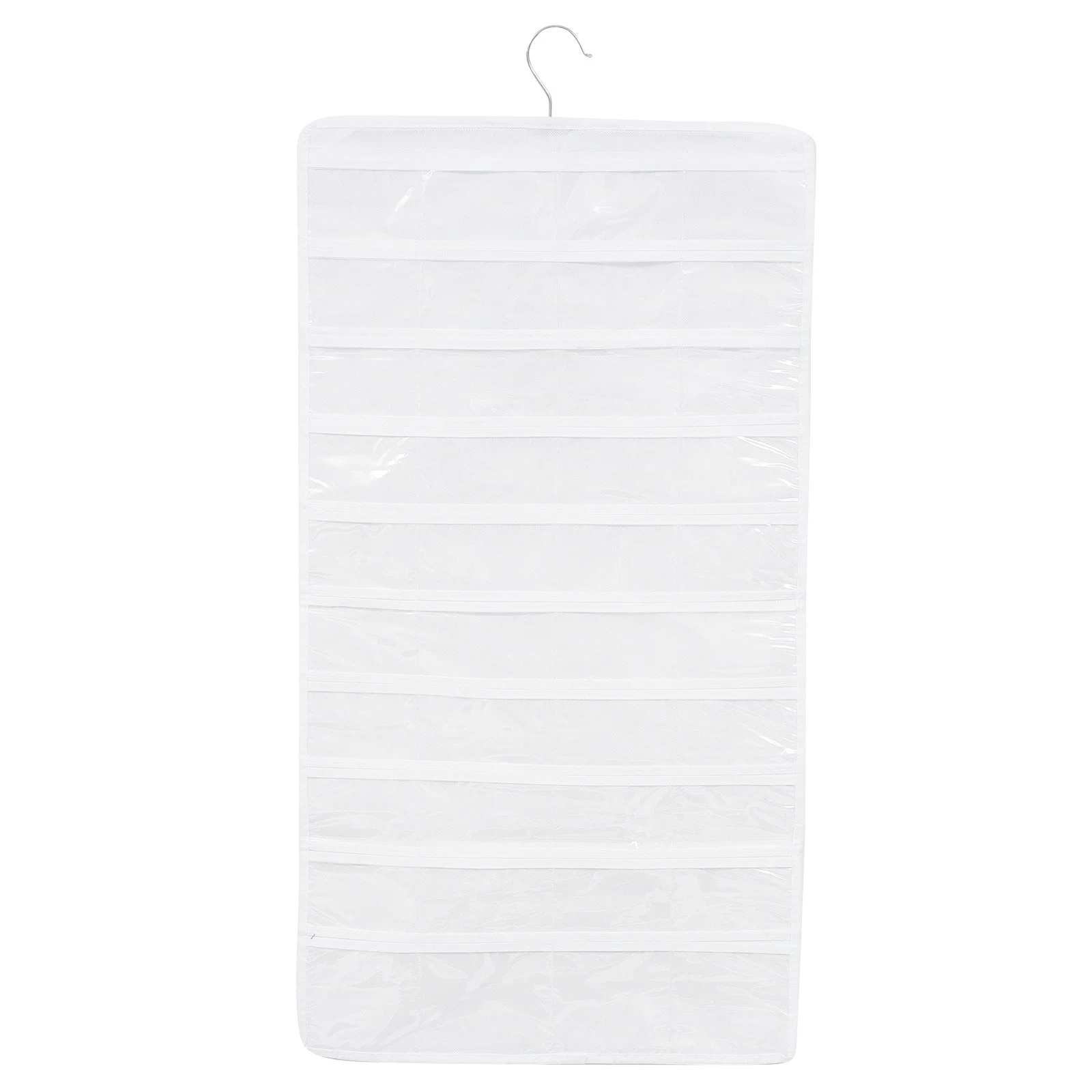 

80 Pocket Double-Sided Jewelry Organizer Hanging Storage Bag for Necklaces Bracelets Earrings Wall Mounted Holder