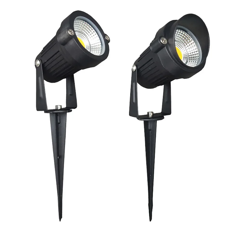 

Наружный водонепроницаемый светодиодный садовый светильник с шипами для газона, 0,5 метра, мини-прожектор для двора - AC220V DC12V24V 5W 10W 15W