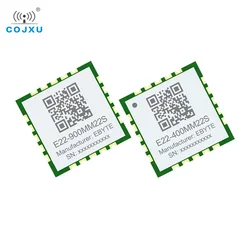 SX1262/1268 LoRa Module 868/915/433MHz COJXU E22-400MM22S/ E22-900MM22S Ultra-Small Size 21.5dBm 7KM IPEX/Stamp Hole SMD Module