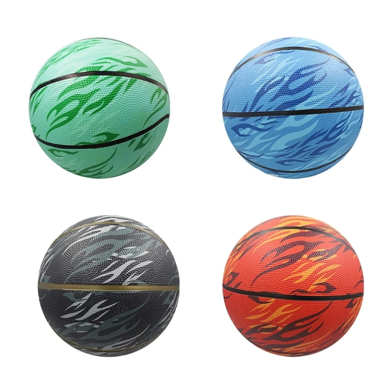 

652F Fine Stitching Kids Basketball Light Weight Waterproofs Training Ball Fine Stitching Kids Basketball For Game Enduring