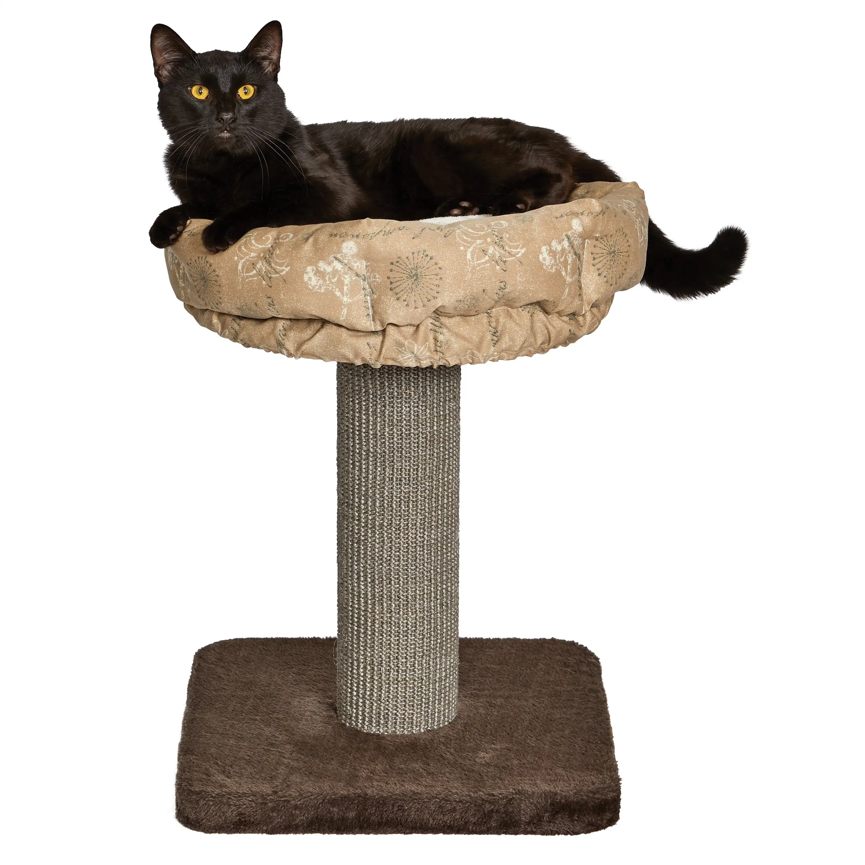 

21.86-Inch Feline Nuvo Terrace Fashionable Cat Tree with Removable Lounging Cat Bed
