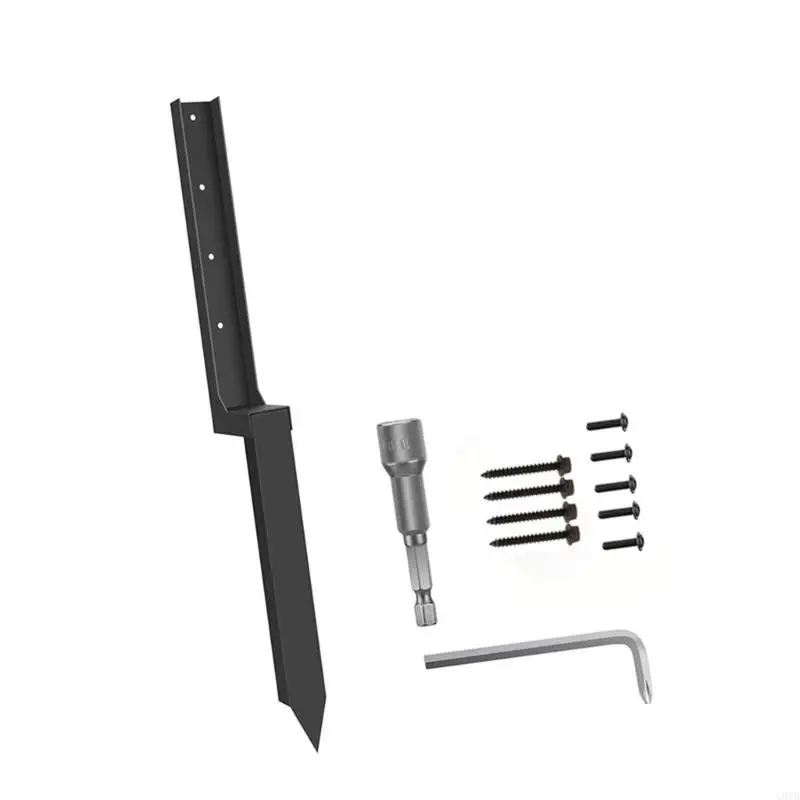 G8TB Spesso pesante Post Repair Fence Post Stakes Anchors Spikes