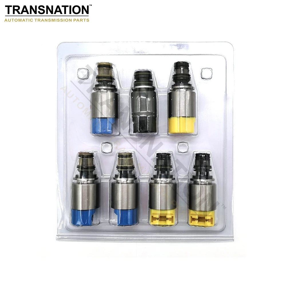 Transnation NEW 6HP19 6HP21 6HP26 6HP28 Transmission Solenoid Valve Kit 7 PCS/SET 1068298044 Fit For BWM AUDI HYUNDAI