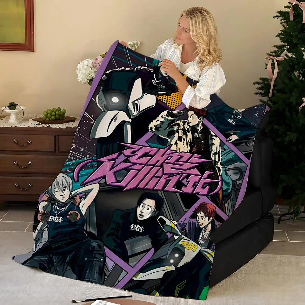 Music P-P1Harmony Throw Flannel Blanket, Soft Warm, Durable & Washable cute Cool