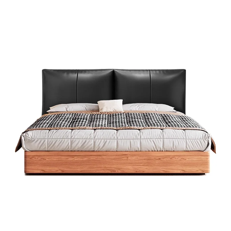 

Medieval soft bag leather bed household size small