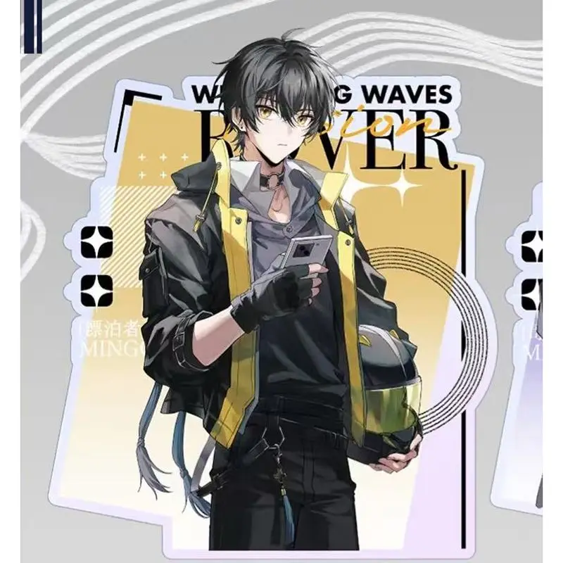 嵐の波 Jiyan ローバー Geshu Lin アクリルスタンディングサインアニメかわいいクリスマス飾りオリジナリティ人格アクリルブラケット