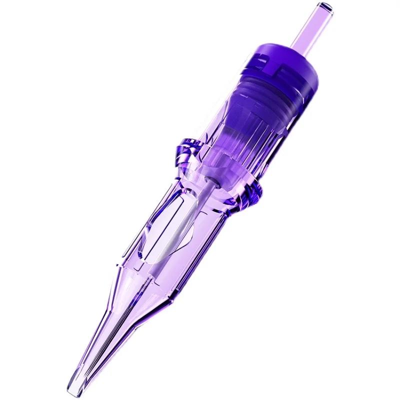 MAST pro 小型パープルニードル電流計 リップブラッシュ アイライナー タトゥー美容ツール 0本一体型ニードルセット