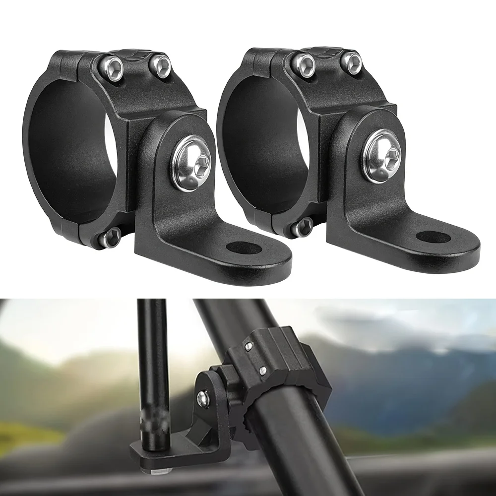 1PC/2PCS Light Mount Brackets for UTV ATV RZR 4WD LED Whip Light Flag Mounting 1.75 To 2