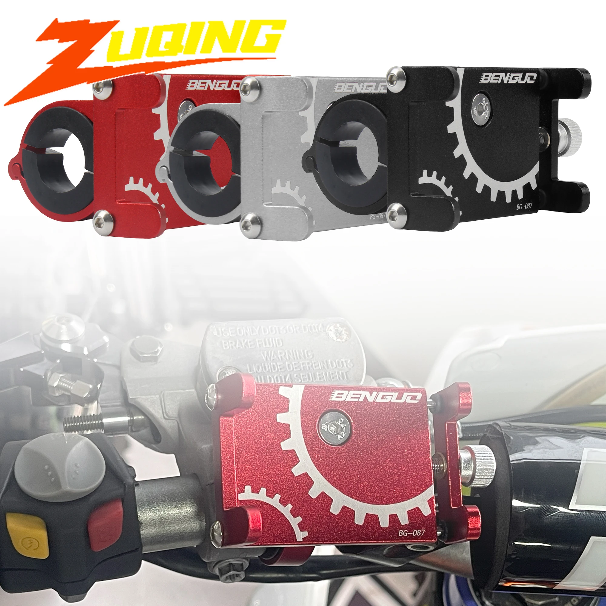 

Motorcycle Phone Holder Mount Universal GPS Mobile Cell Motorbike Stand Bracket Handlebar Anti Slip Clip Modification Parts