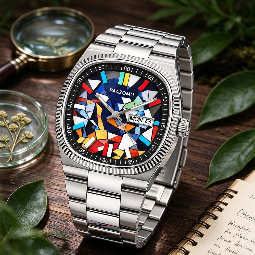 2026 New Top Casual Business Hot Cartoon Creative Animation Quartz Men Watch Dial Steel Sport Men Watch Male Clock Relogio