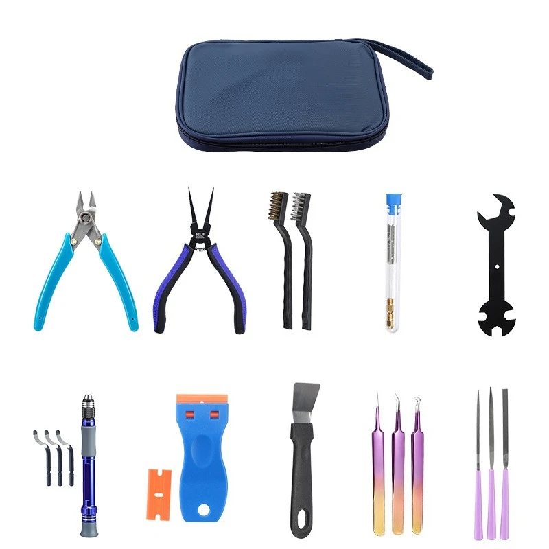 3D printing special tool set, model disassembly to support the scissors