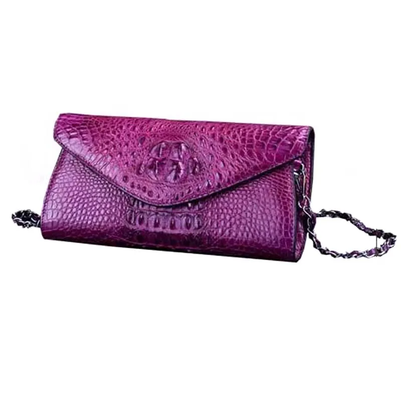 

ourui new arrival leather women chain bag female bag No stitching One shoulder lady Evening bag