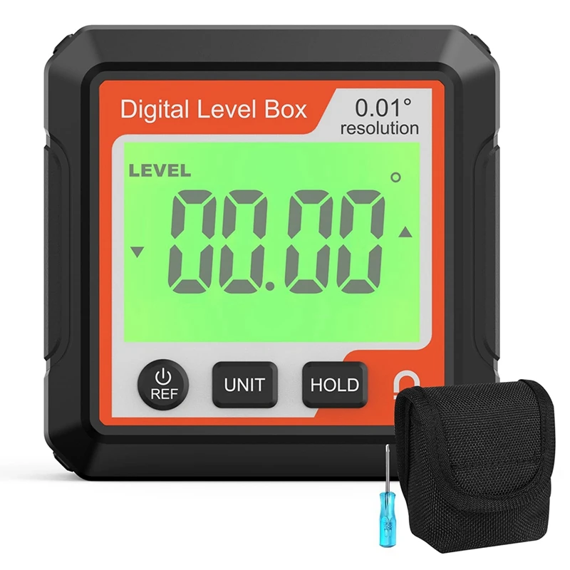 

Digital Level Angle Gauge Meter Magnetic Electronic Level Angle Finder Tool Protractor Inclinometer Woodworking Tools