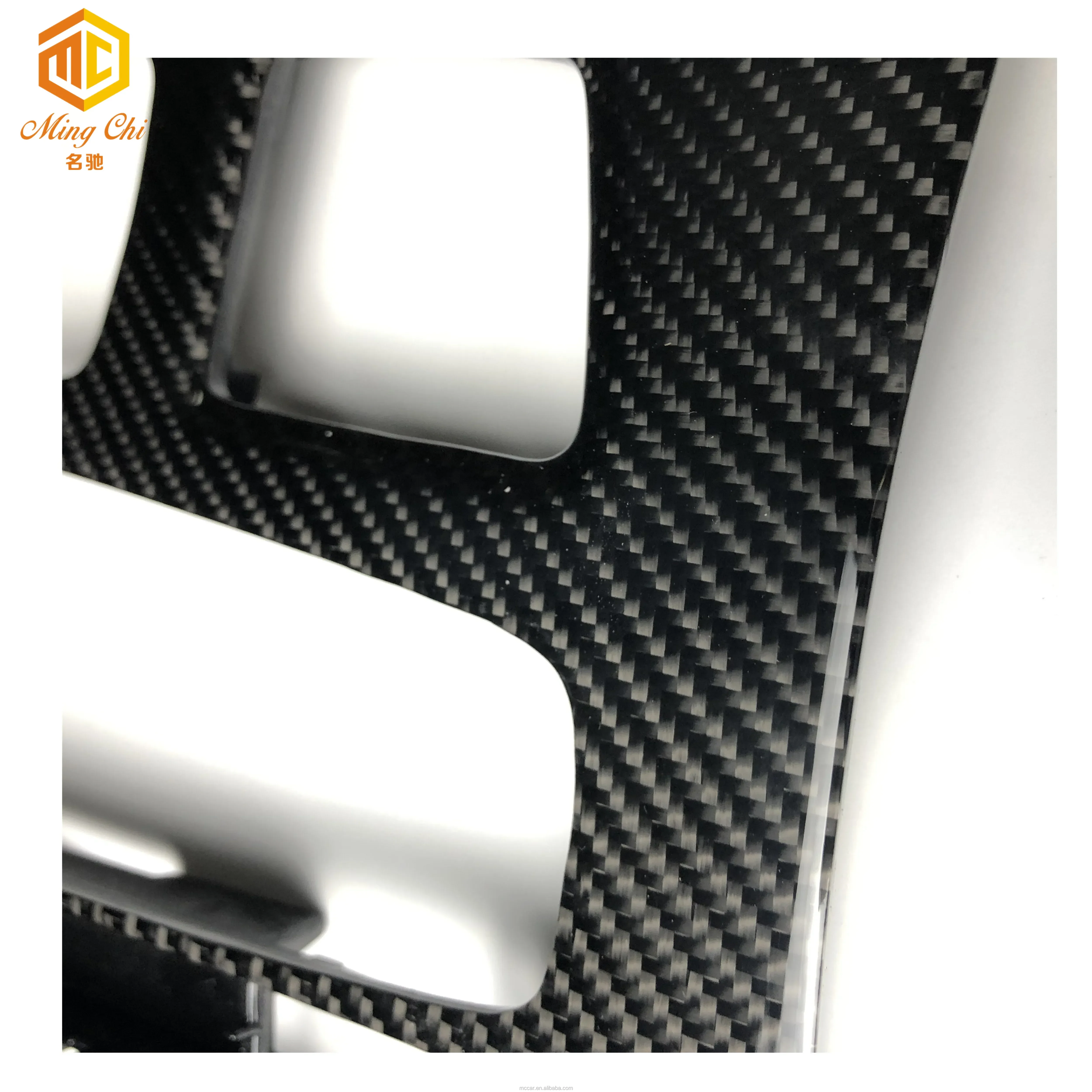 Nuovo pannello centrale in fibra di carbonio coperchio della scatola di immagazzinaggio interna per F15 F16 F85 F86 X5 X6 X5M X6M