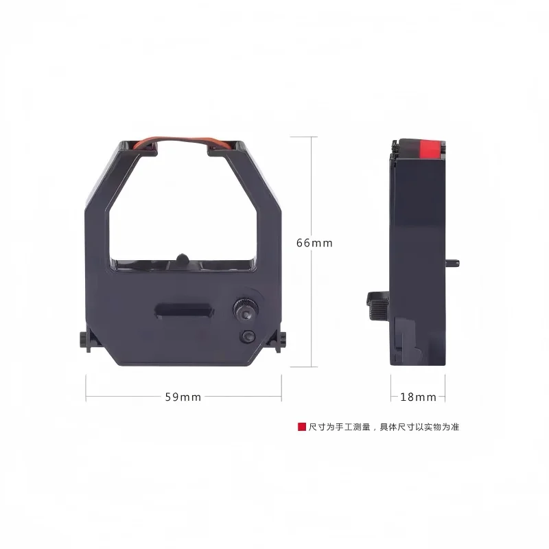 10pcs/lot Time Clock Ribbon for Aibao 860S 960S K7 K8 200SEP 960 S-960P S-860S 990P S-168 S398 Time Recorder Black/Red