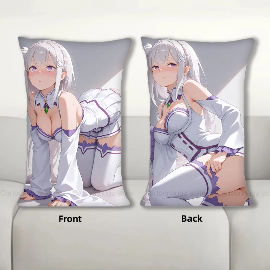 

Cute Cartoon & Animal Pillows Emilia Soft Vibrant Prints Cozy Cushions for Home/Sofa 40x60