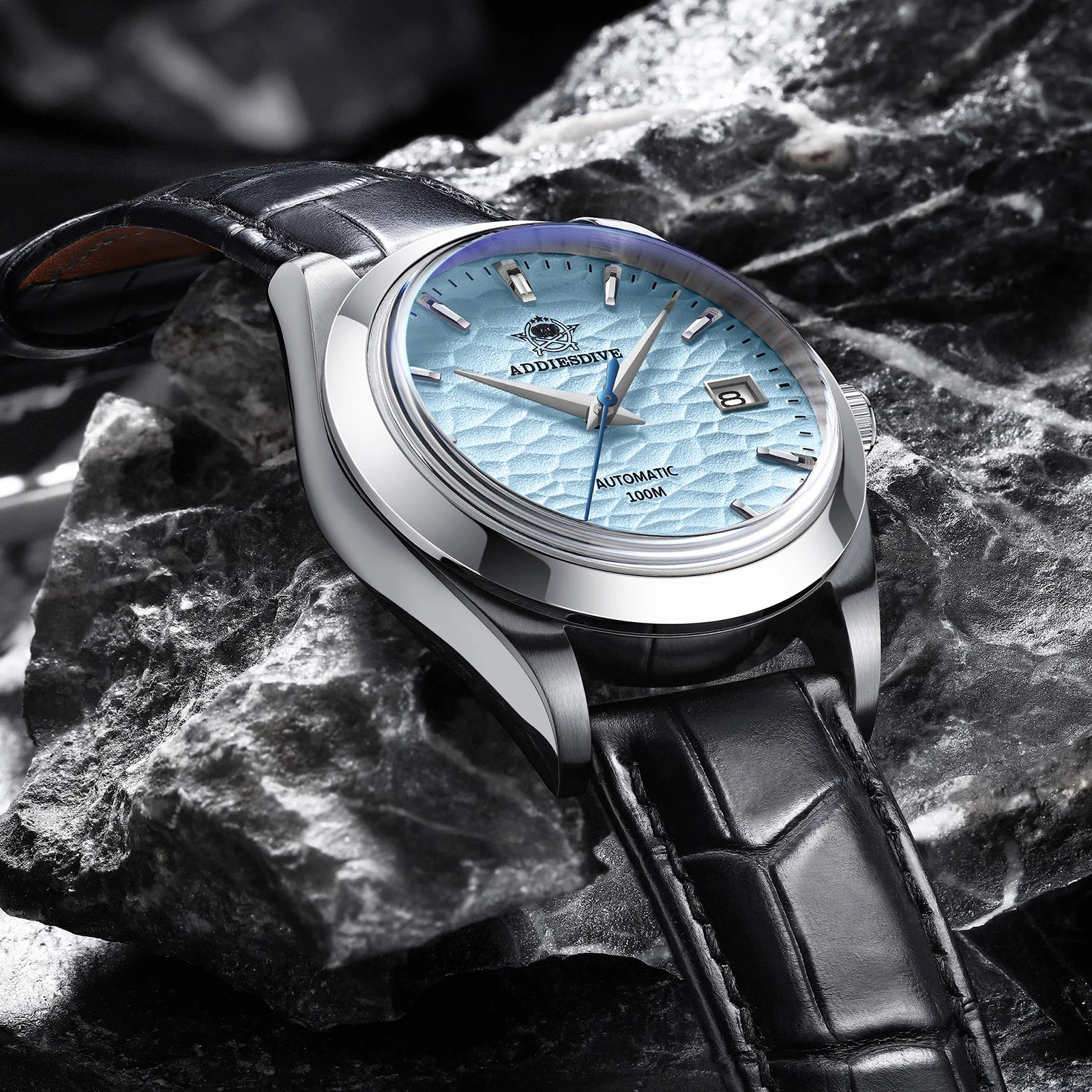 ADDIESDIVE AD2118 Watches Men Luxury NH35 Sapphire Automatic Mechanical Watch Stainless Steel 10ATM Waterproof Men's Wristwatch view 4