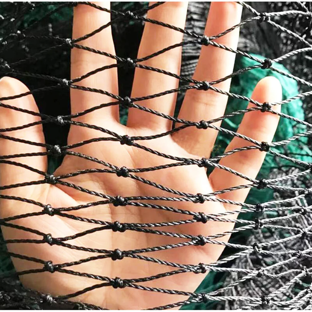 Heavy Duty Bird Netting- Black Anti Bird Net Deer Protective Net Garden Netting for Crops Protecion Against Birds, Dog,Cat ,Deer