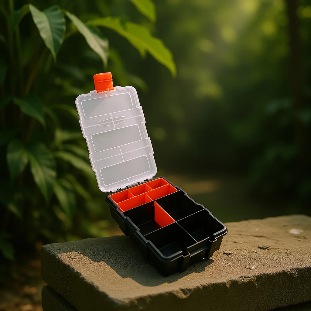 

Compartment Screw Storage Box Thick Durable Plastic Multi-Grid Organizer For Hardware Screws Nuts Tools Portable Small