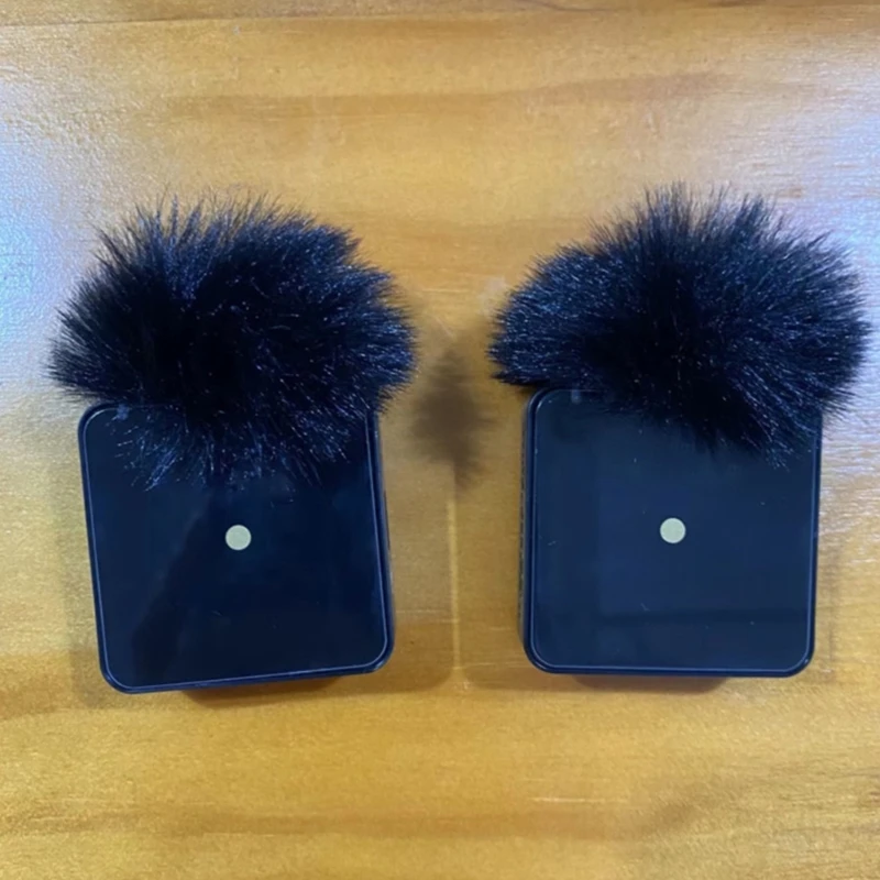 Lavalier Microphone Furry Windscreen Furs Windshield Wind Muff for Rode 2GO Drop Shipping