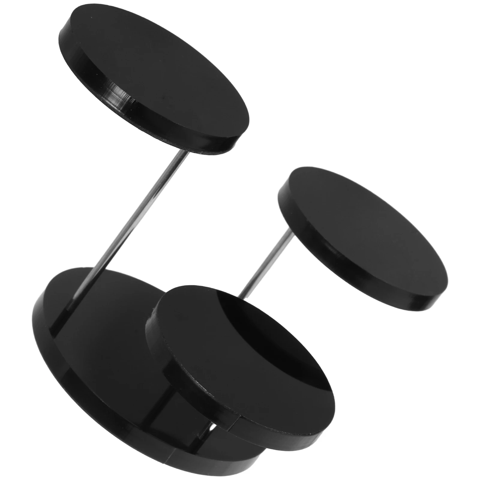 3 Tier Display Jewelry Holder Jewelry ganizer St White Round Rotating Ring Holder Rack Desktop ganizer Storage