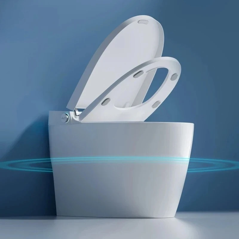 Fully automatic intelligent toilet with water tank, instant heating, cleaning and sterilization