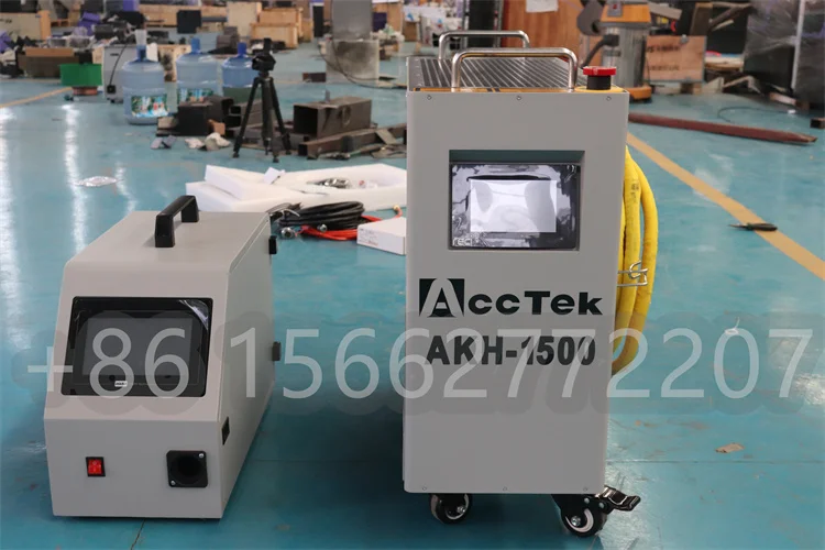 Prezzo del saldatore Laser di raffreddamento ad aria 1500W fabbricazione fabbrica di saldatura a punti portatile per metallo acciaio inossidabile