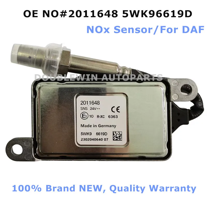 5WK96619D 5WK96619C 2011648 1793378 1836059 Original New Nitrogen Oxide NOx Sensor For DAF Truck 24V