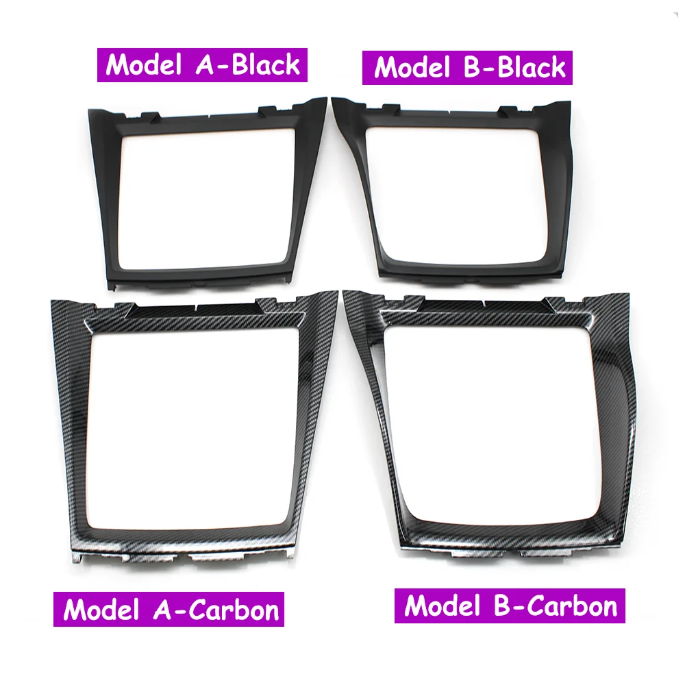 E70 E71 E72 Car Interior Front Center Console Panel Cover Water Cup Holder Decorative Panel Bezel For BMW X5 X6 2008-2014