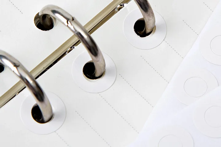 3  Packs Repair Loose Leaf Paper Mending Holes Sticker