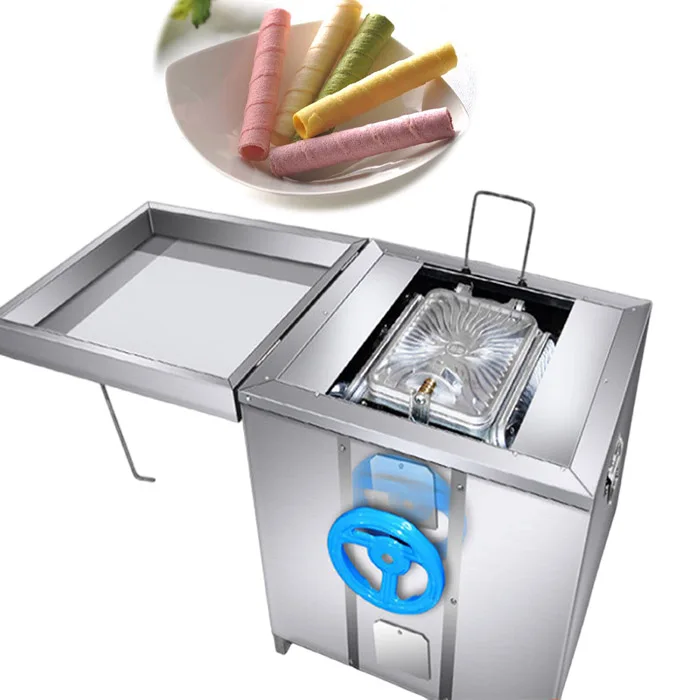 FL Egg Roll Making Machine Easy Operation Automatic Egg Roll Production Machine For Food Startup Factory