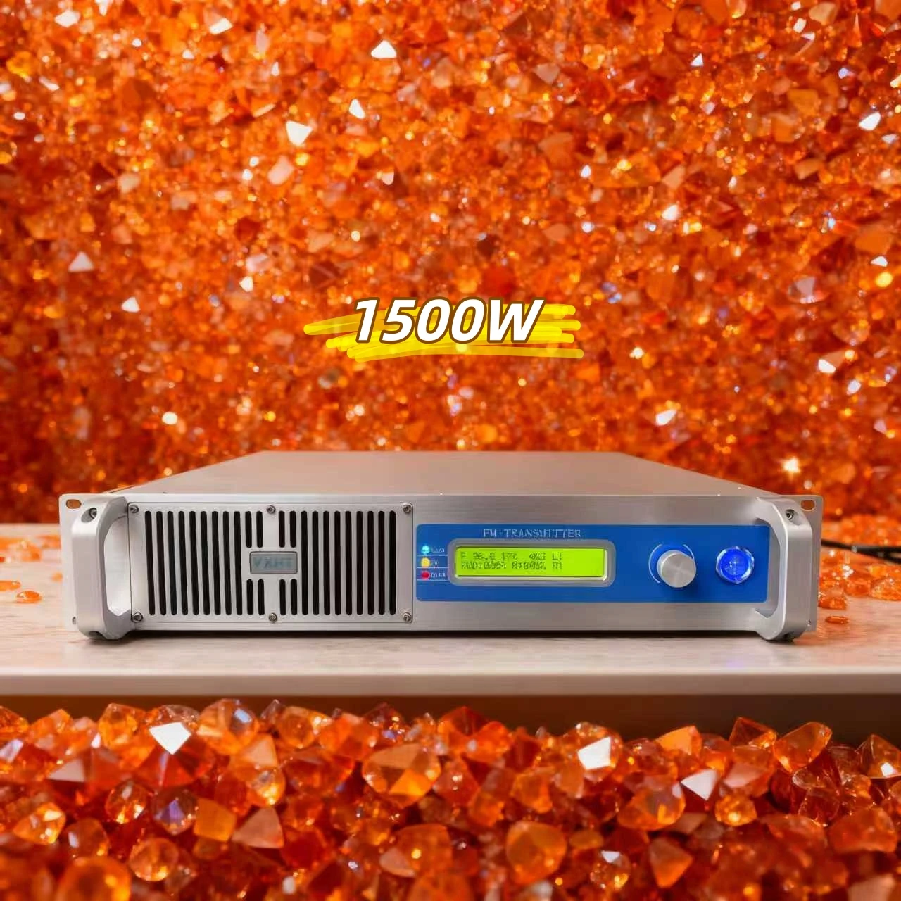 

110V220V Compatible YXHT-1.5KW(1500W) FM Transmitte - Energy-Saving, MPX, for Radio Station/Amusement Park