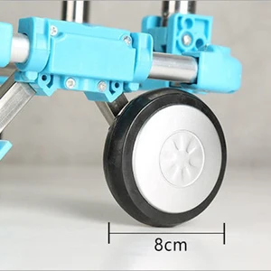 Folding, lightweight, aluminum, folding, portable, dolly, hand, for travel, folding shopping cart, 2 wheels 6 Main Sales Mini Travel Trailer - №5