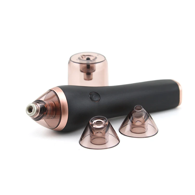 Hoge kwaliteit oplaadbare elektrische neus gezicht poriën stofzuiger mee-eter verwijderaar voor acnebehandeling zwarte kleur