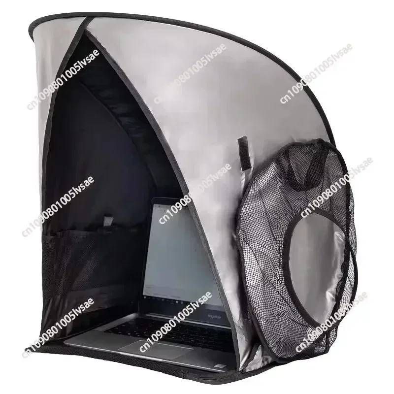 Laptop Sun Shade Outdoor Foldable and Portable Glare Screen Hood Shading, waterproof, dustproof Shield for Laptop, Tablets