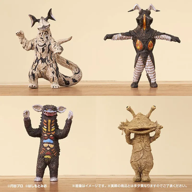 Figura Miniatura de Anime Bandai Ultraman Monster, 2.ª Serie, Eleking, Kanegon, Zetton, Gashapon, Decoración, Set Coleccionable