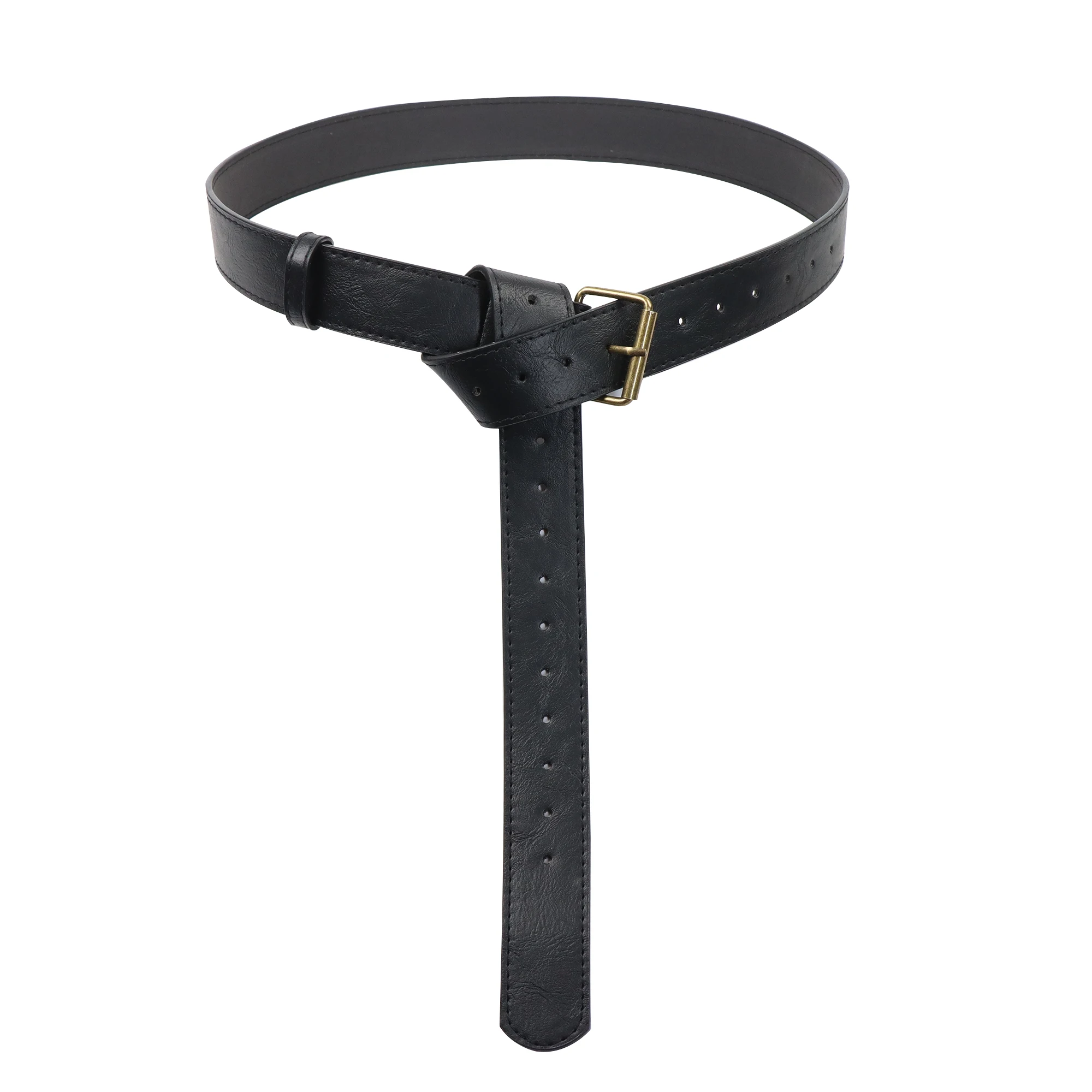 4PCS/1PCS MedievalCosplayLeather Belt Koperen Munt Heuptas Renaissance Jurk Stoomriem Rollenspel Halloween Belt Set Cosplay