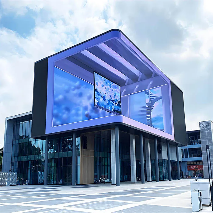 Outdoor Naked-eye 3D LED P4 P5 P6 P8 P10 Fixed Panel, Outdoor Advertising Digital Signage, Shopping Mall Outdoor Giant Billboard