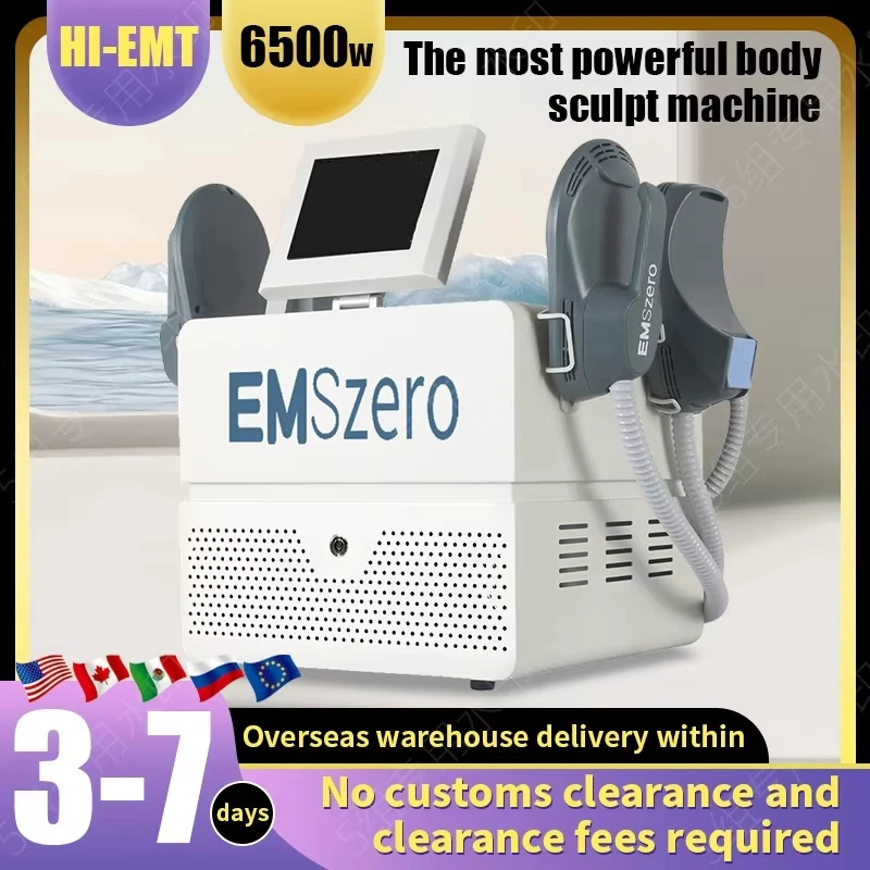 Newest DLS New 15 Tesla 6500W Nova EMS HI-EMT Body Shaping Muscle Machine Weight Electromagnetic Weight Loss EMSzero