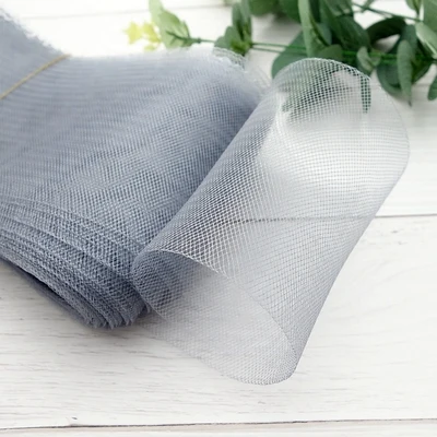 Soft Horsehair Crinoline Mesh Braid Ribbon For Skirt Hem Petticoat Wedding Dress DIY Sewing Accessories 100yard Per L view 6