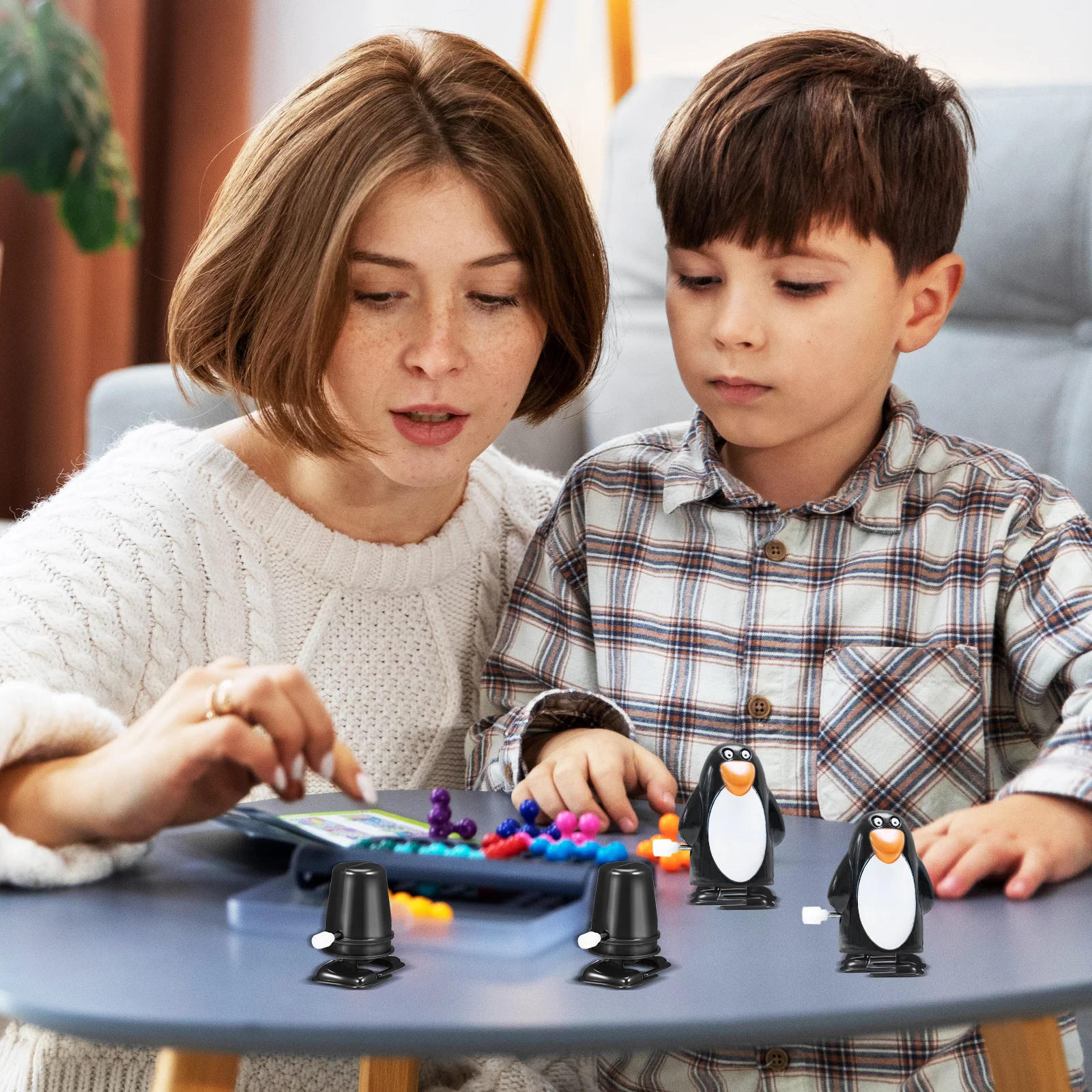 6 pezzi di parti di carica movimento compatto argilla artigianale accessori fai da te movimento in senso orario forniture di riparazione mini meccanismo in plastica